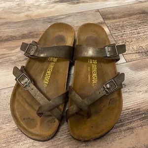 Birkenstock Miyari golden brown